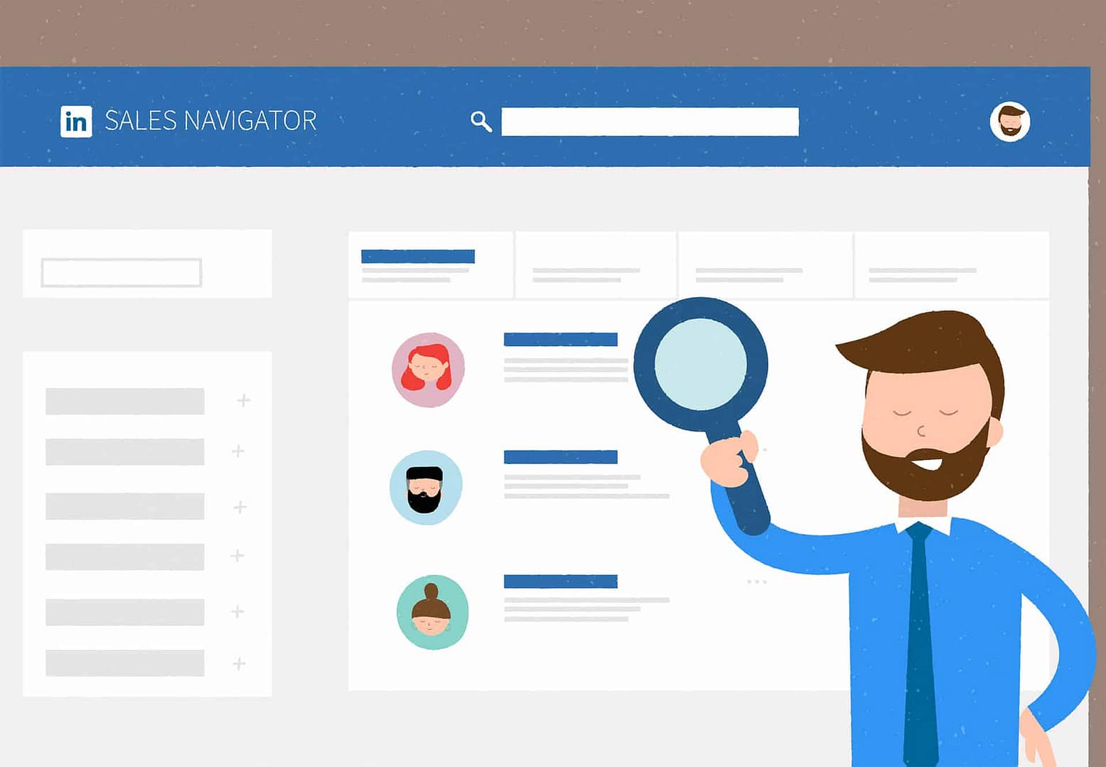 IT Services Company LinkedIn-Sales-Navigator