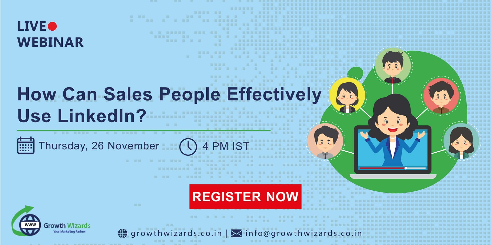 How to use LinkedIn effectively for sales – Boost B2B lead generation and conversions with Growth Wizards